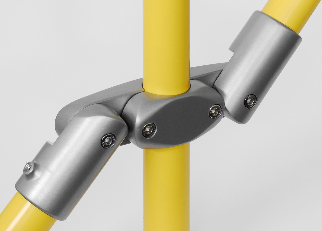 Kreuz-Gelenkstück Aluminium 40mm