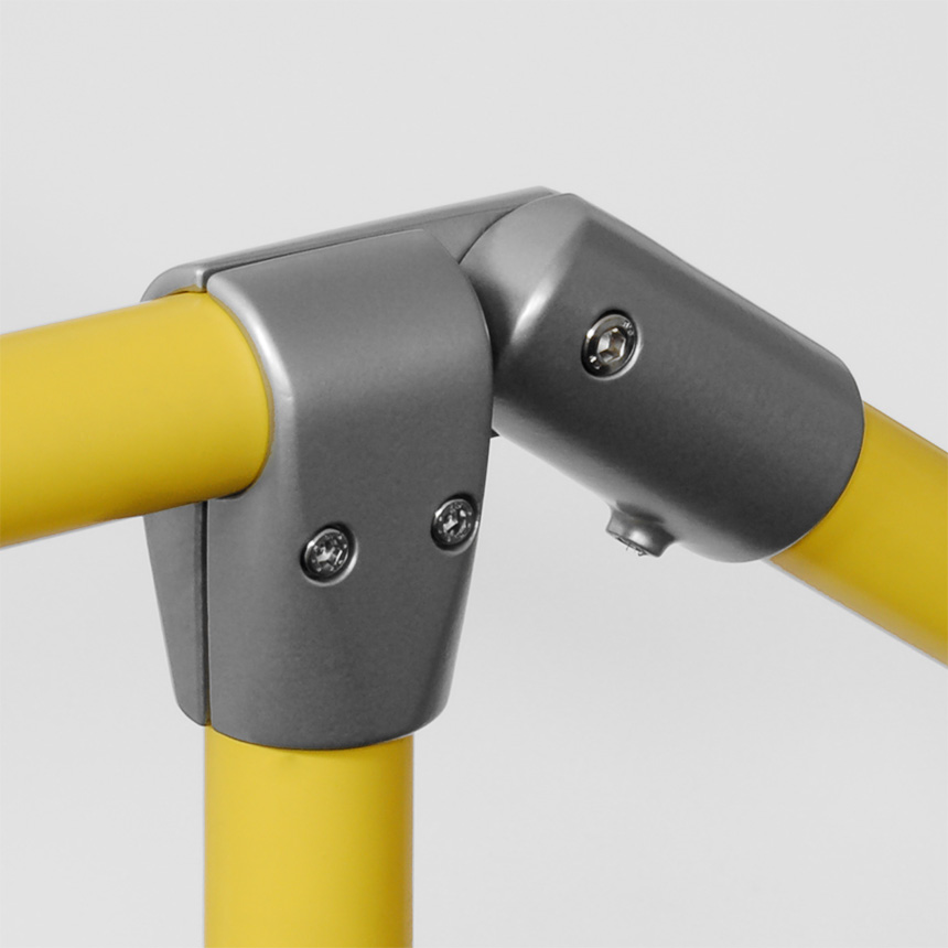 T-Verbinder Aluminium 40mm, flexibel