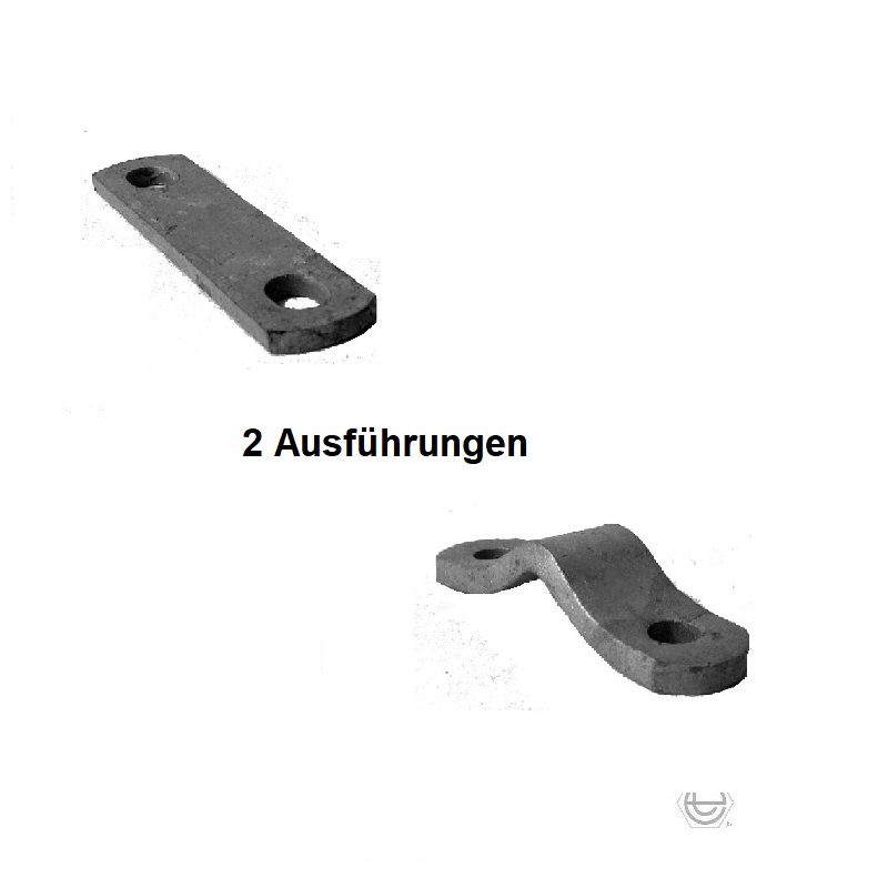 Stege passend zu Rohrbügel,   1" (33.7 mm)
