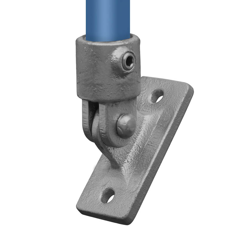 Gelenkfuss 26,9 mm (¾”), bestehend aus 1 x 608050 und 1 x 608042B inkl. 1 Schraube M10x35