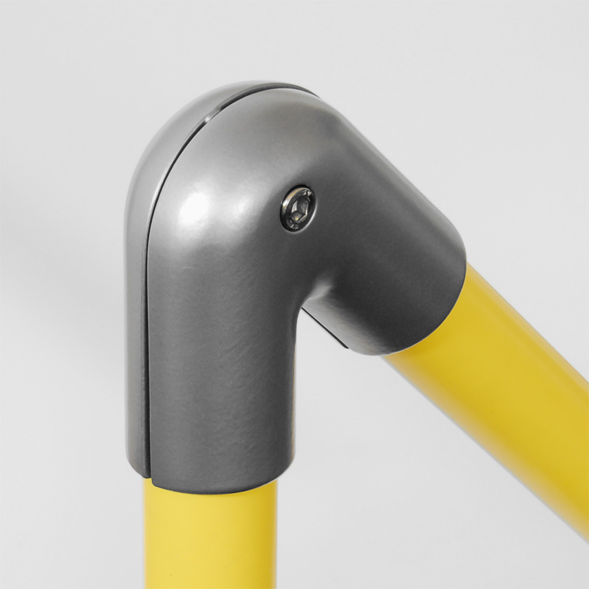 Kniestück Aluminium 45° 30mm