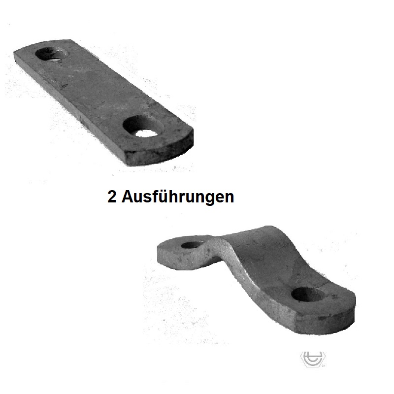 Stege passend zu Rohrbügel,  2" (60.3 mm)