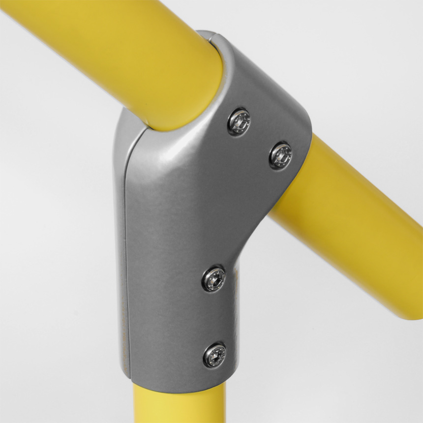 Rohr-Verbinder Aluminium 30mm