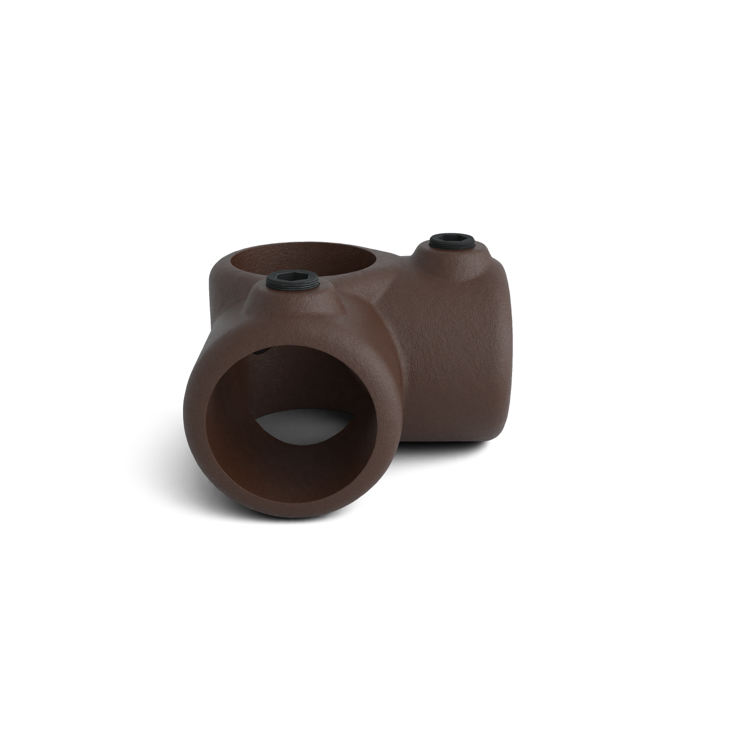 116-A Eckverbindung 90°- 26.9 mm braun