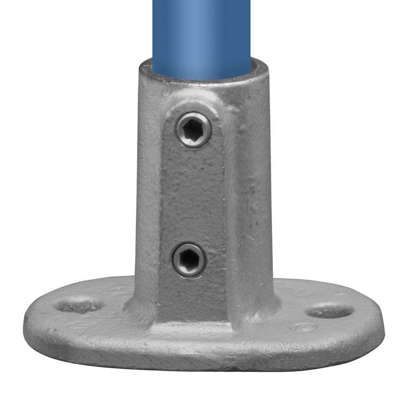 Fussplatte oval 33,7 mm (1”)