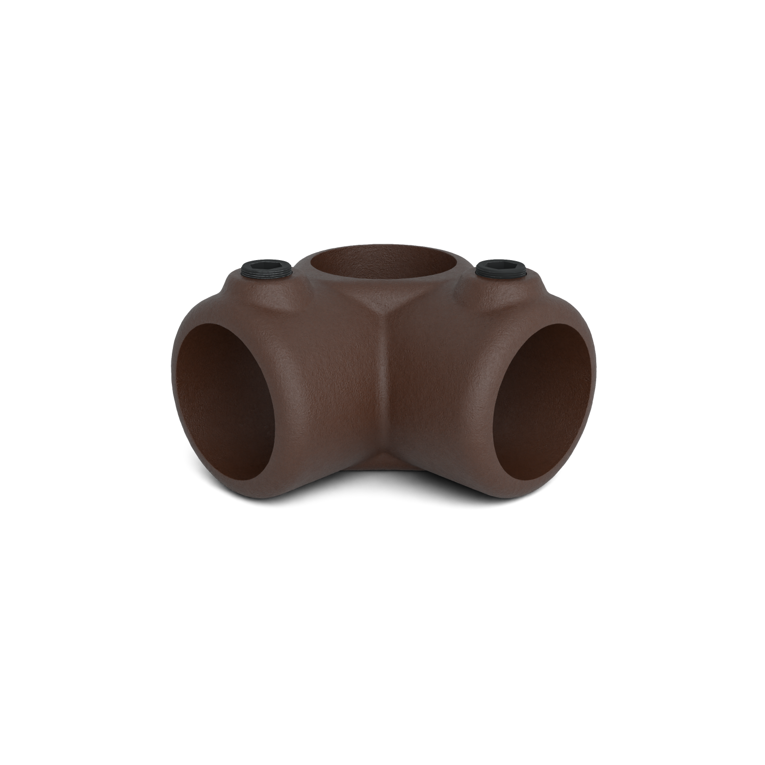 116-A Eckverbindung 90°- 26.9 mm braun