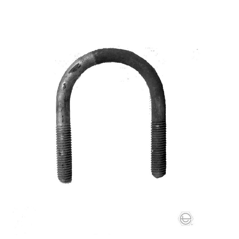 Rohrbügel   2" (60.3 mm), inkl. 2 Muttern, FV, ohne Steg