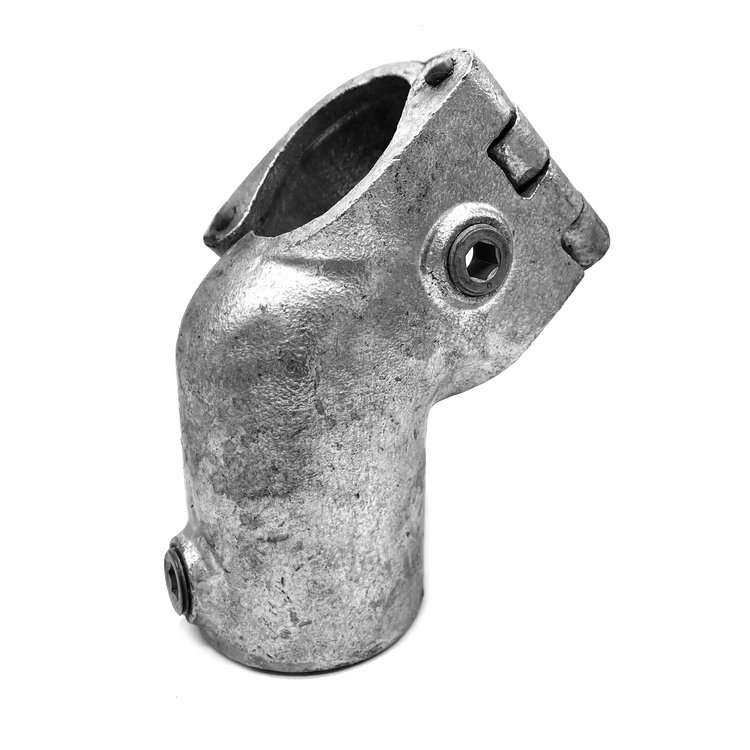 Aufklappbare T-Stück, kurz 45° - 48.3 mm (1 1/2")