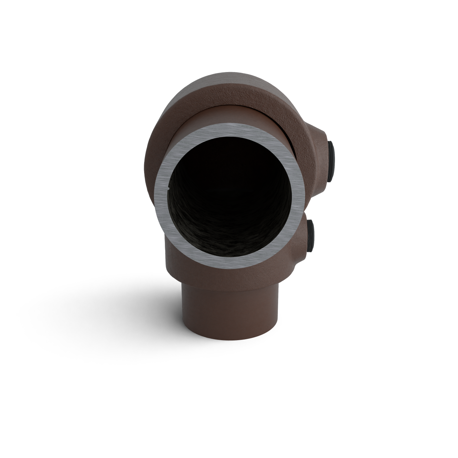 125-A Bogen 90° - 26.9 mm braun