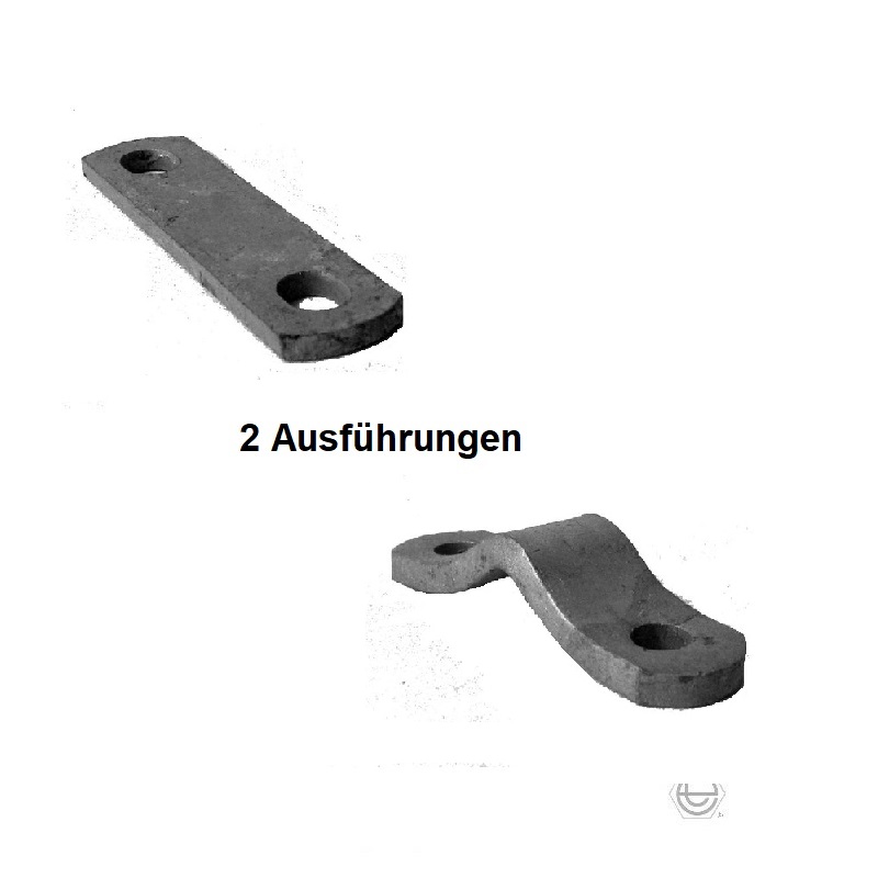 Stege passend zu Rohrbügel,  1 1/4" (42.4 mm)