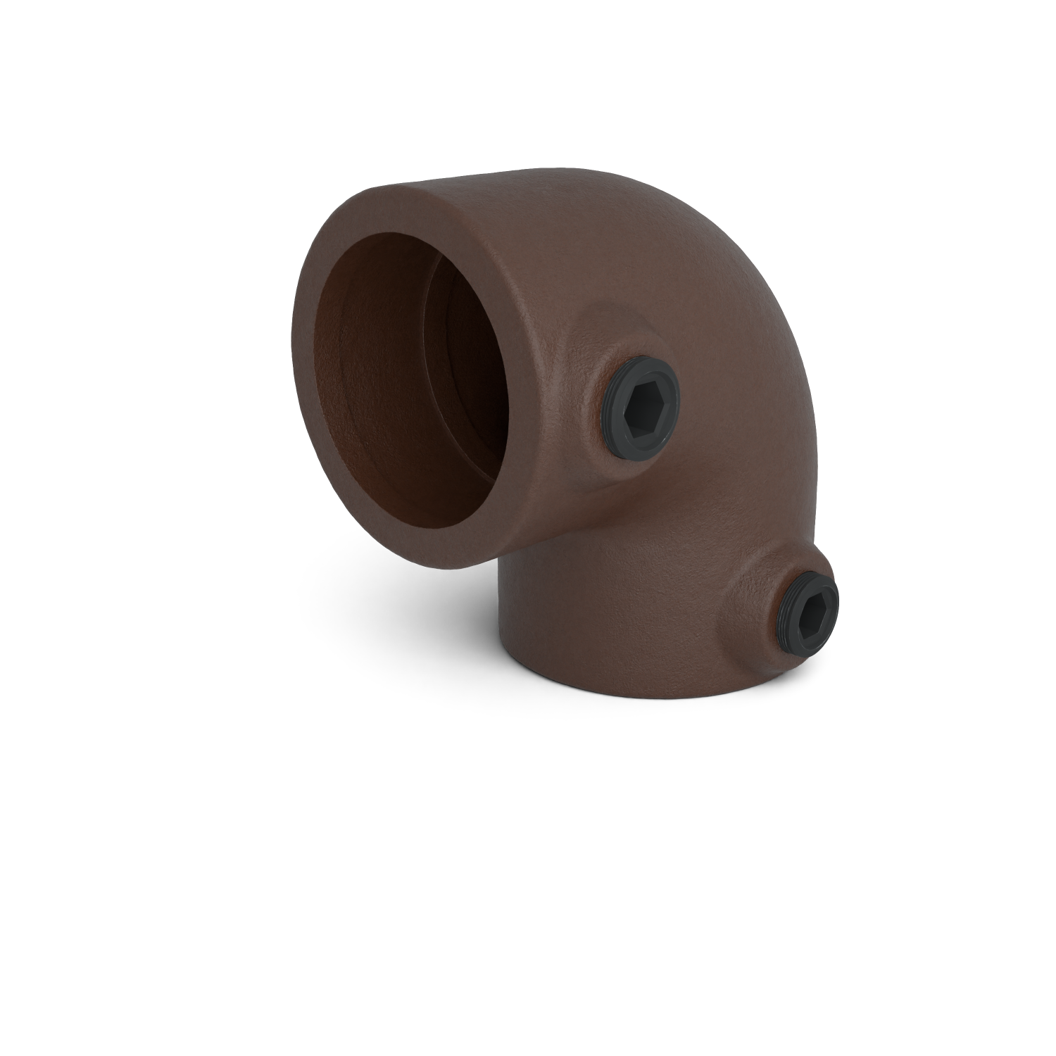 125-A Bogen 90° - 26.9 mm braun