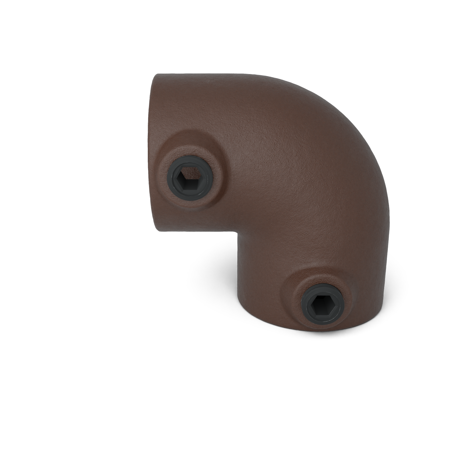 125-A Bogen 90° - 26.9 mm braun