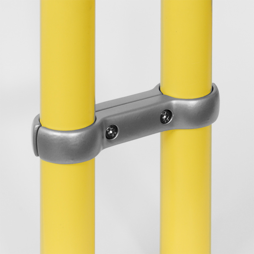 Doppelschelle Aluminium 40mm