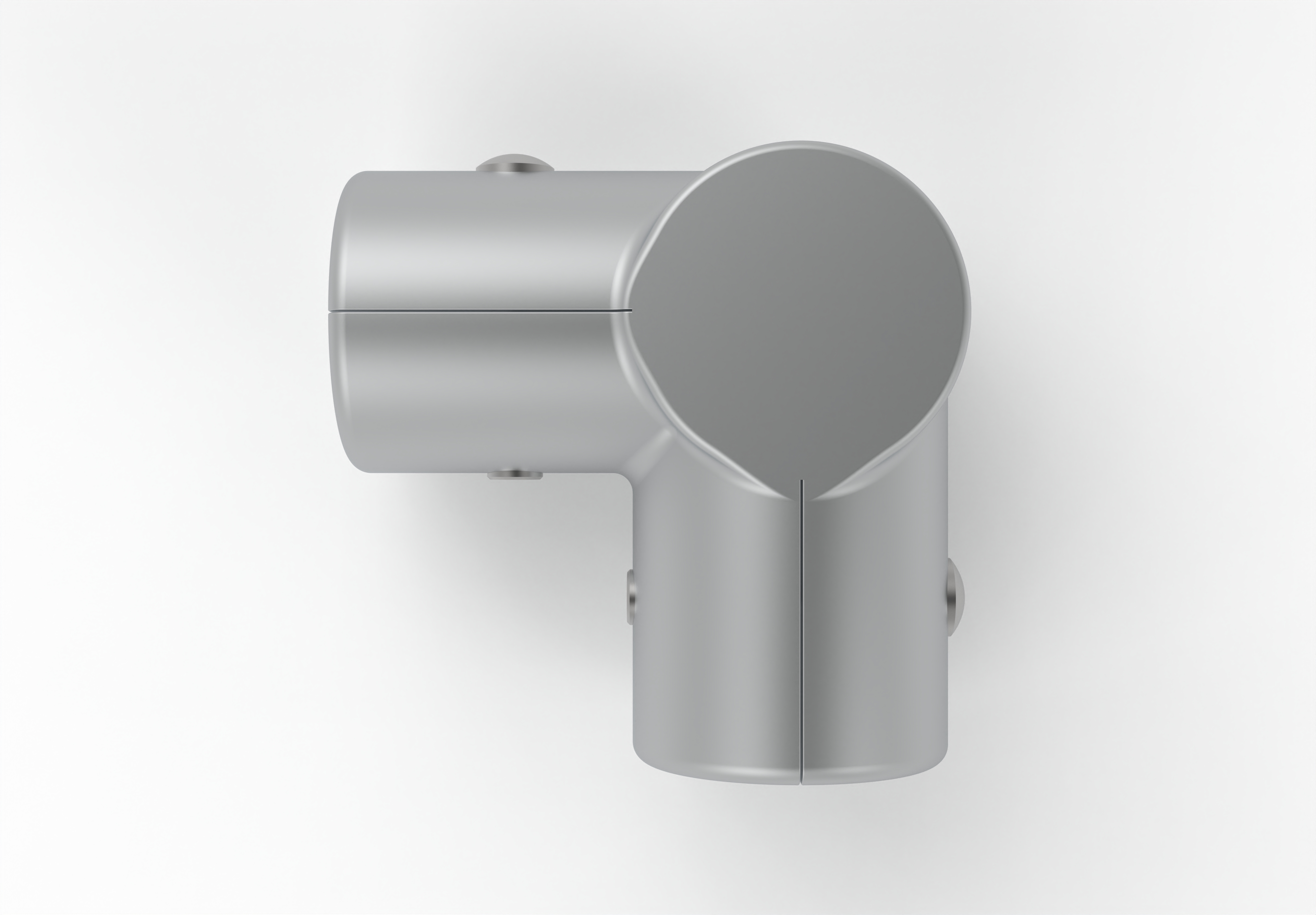 Eck-Verbinder Kopfstück geschlossen 35mm