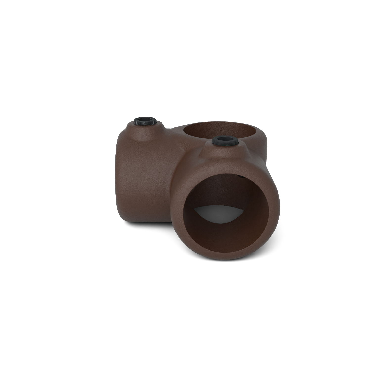 116-A Eckverbindung 90°- 26.9 mm braun