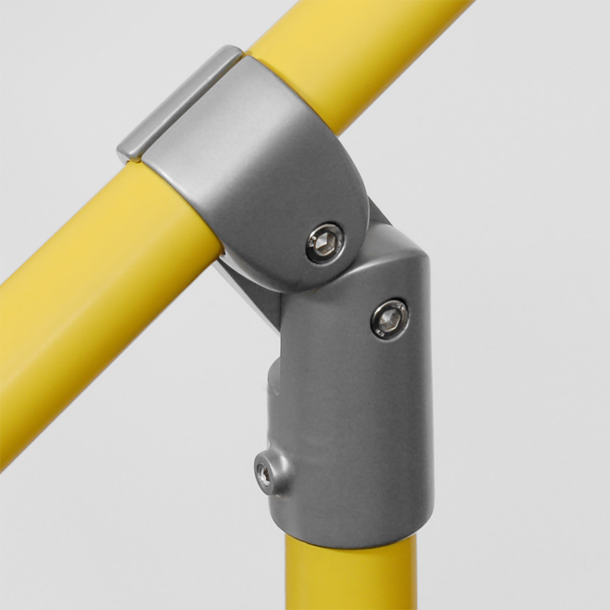 T-Gelenkstück Aluminium  40mm