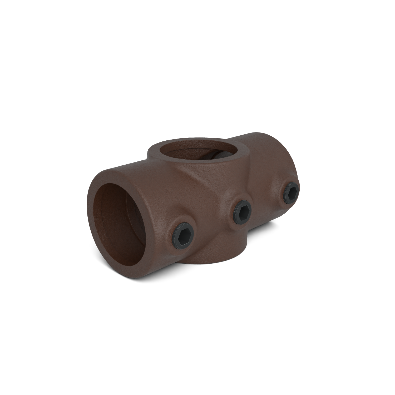 119-A Kreuzst. durchgeh - 26.9 mm braun