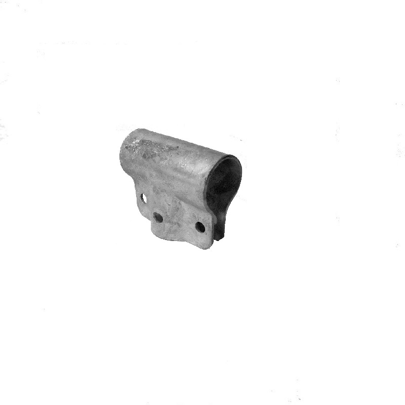 T-Schelle geschlossen 90°,  3/4" x 3/4" (26.9 mm x 26.9 mm), feuerverzinkt, Schrauben 2xM10x25