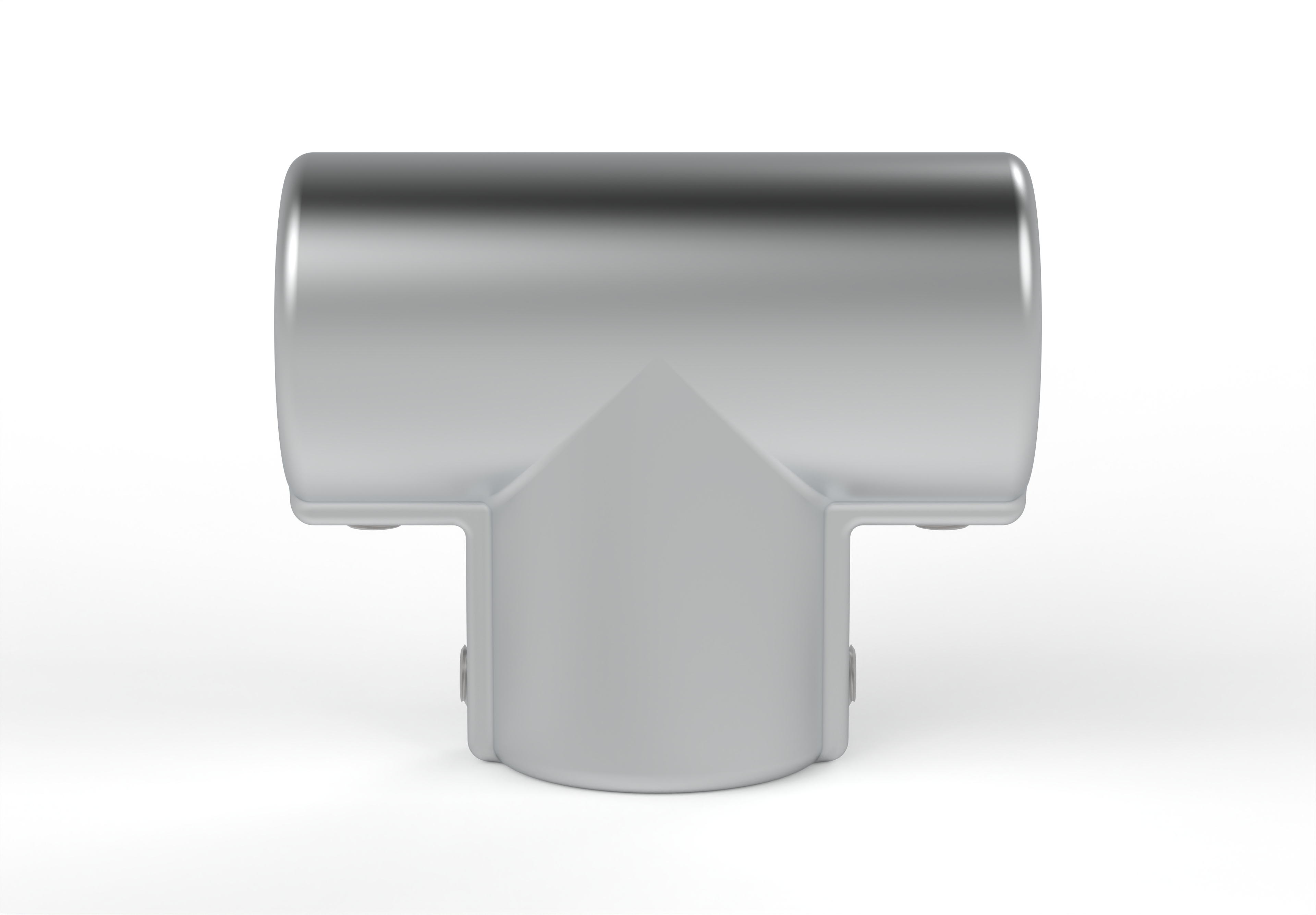 T-Verbinder 90° - lang, 60mm, Alu roh unbehandelt