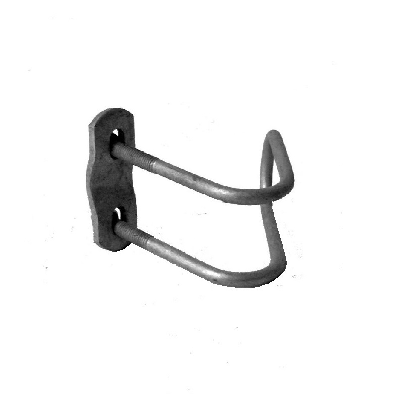 Rundstahlbügel offen Mischgrösse, 2" x 1 1/2" (60.3 mm x 48.3 mm), Inkl. Steg und Muttern, FV