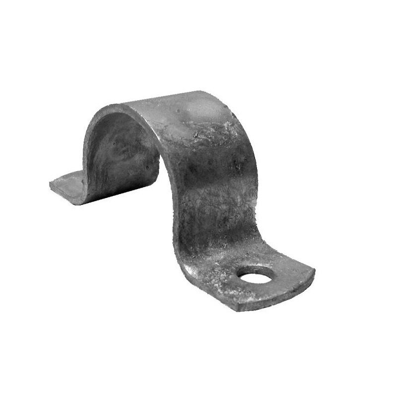 Vollbügel,  2 1/2" (76.1 mm), Materialstärke 5mm, feuerverzinkt, ohne Schraube