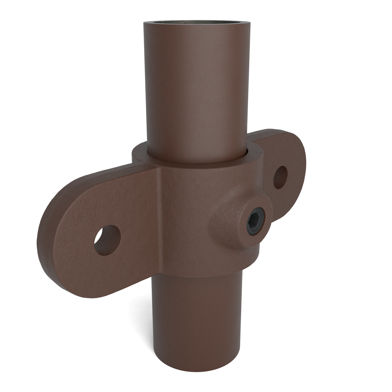 167MA Gelenkauge. dopp - 26.9 mm braun