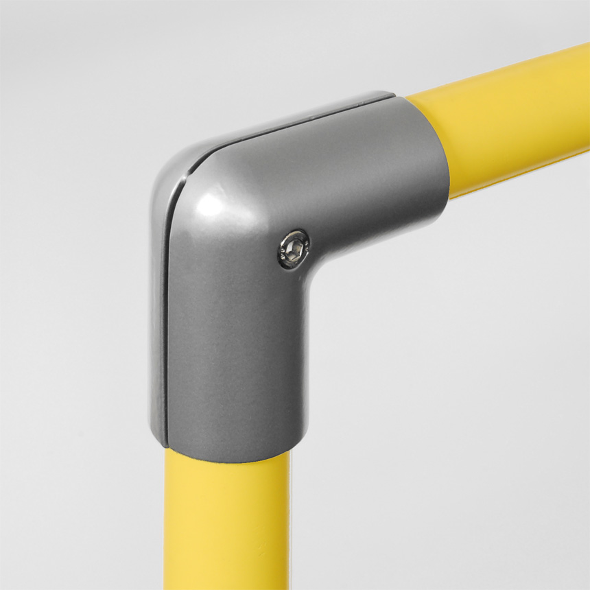 Kniestück Aluminium 90° 30mm