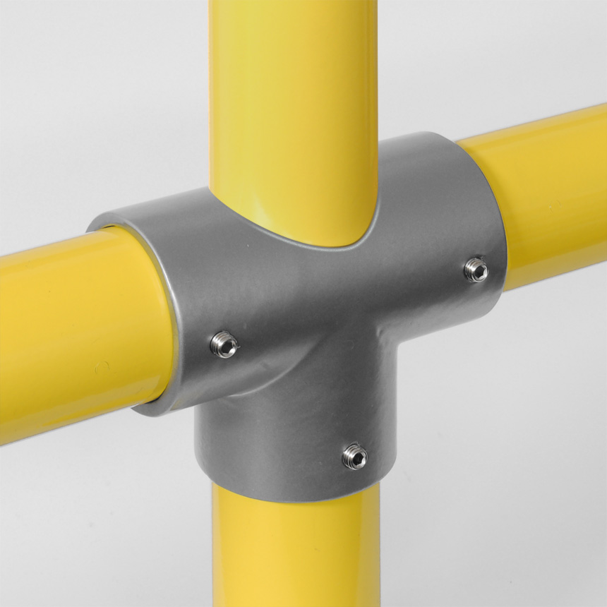 Kreuz-Verbinder Aluminium 60mm