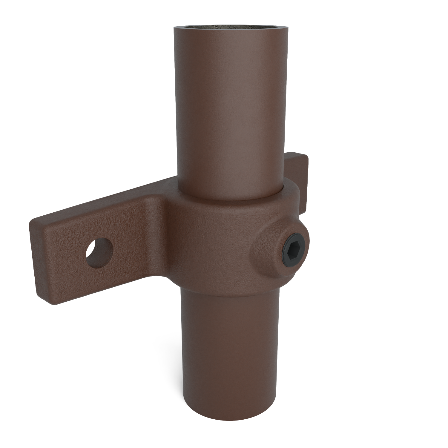 198-A Ösenteil Dopp.las. - 26.9 mm braun