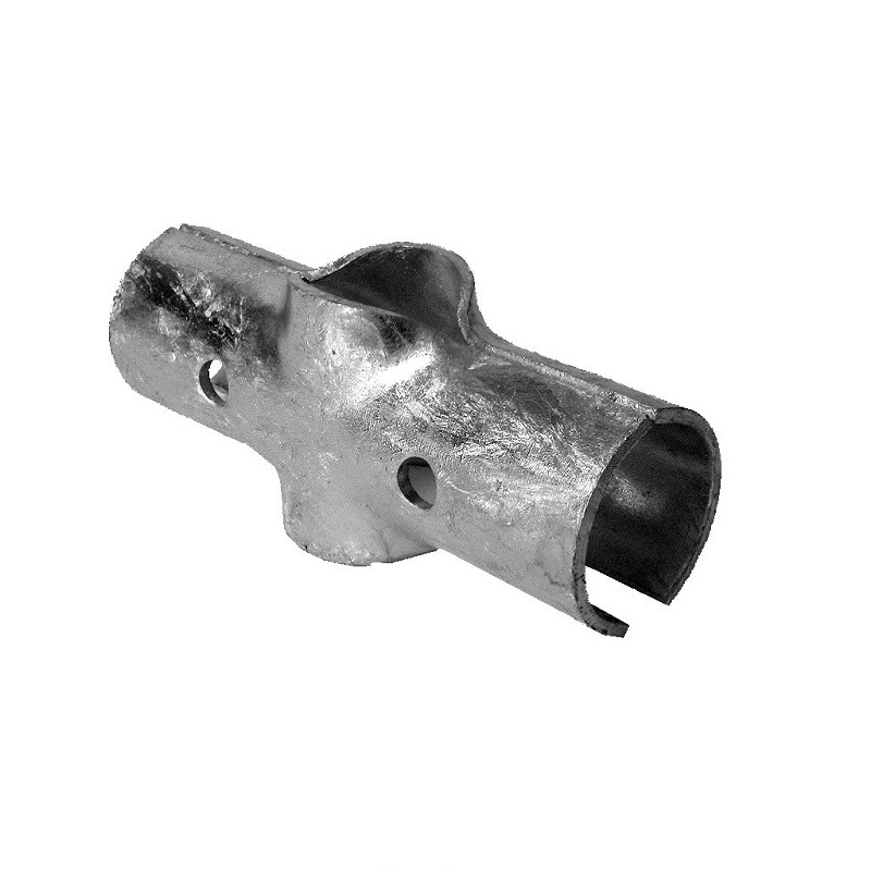 Doppel-T-Schelle 90°, Mischgrösse,  2 1/2" x 2" (76,1 mm x 60,3 mm)