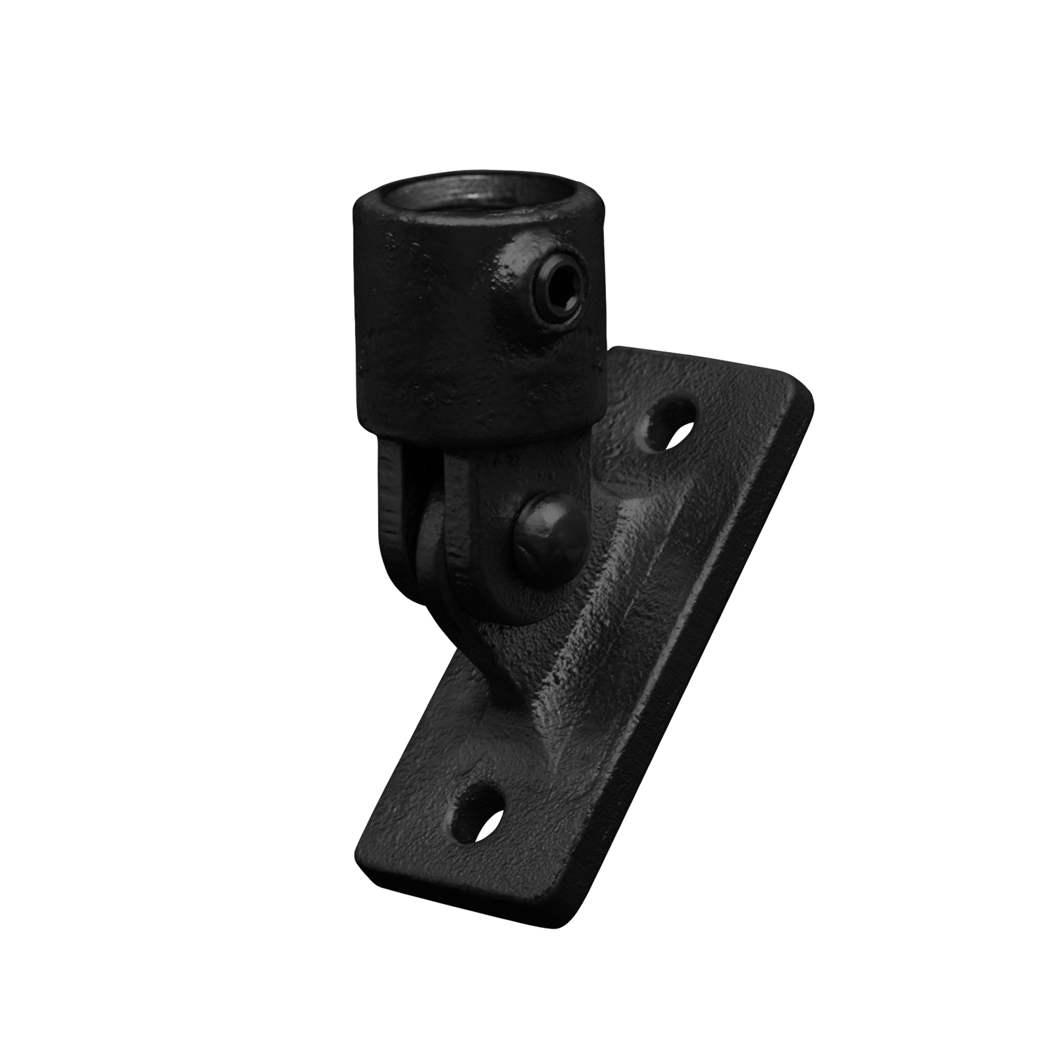 Gelenkfuss schwarz 33.7 mm (1")